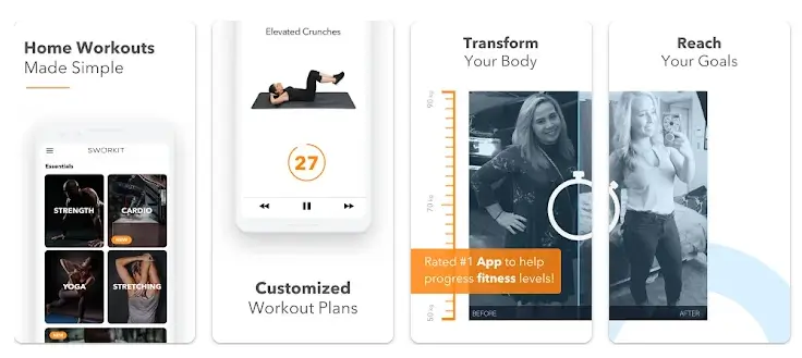 Sworkit Fitness – Workouts