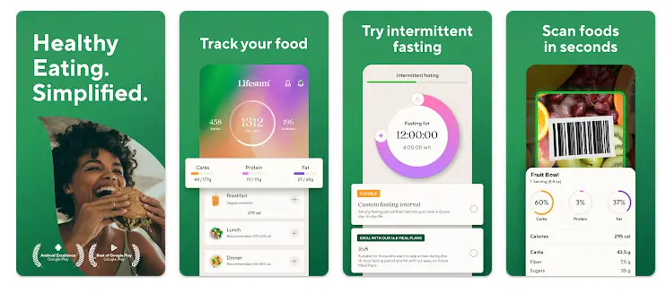 Lifesum Food Tracker & Fasting