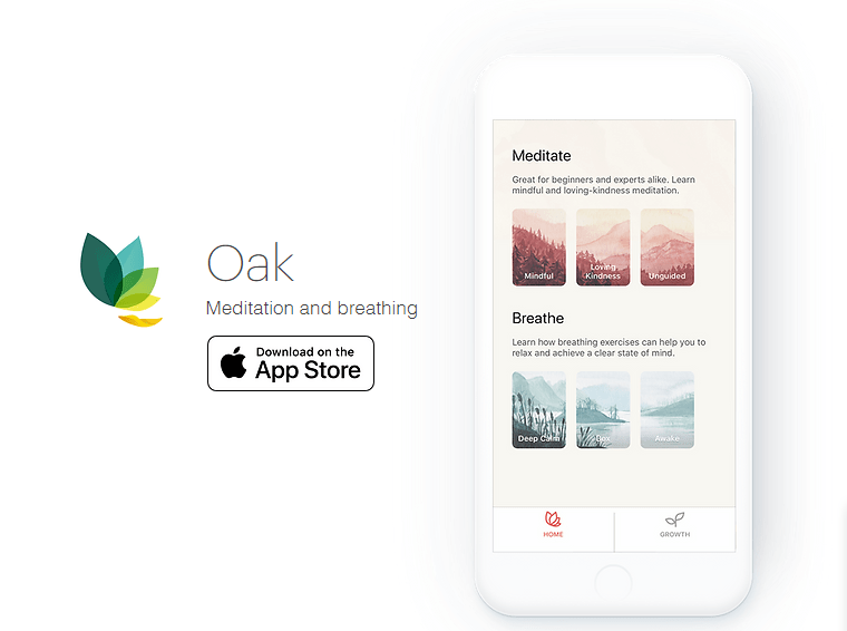 Oak - Meditation & Breathing Best meditation and breathing app