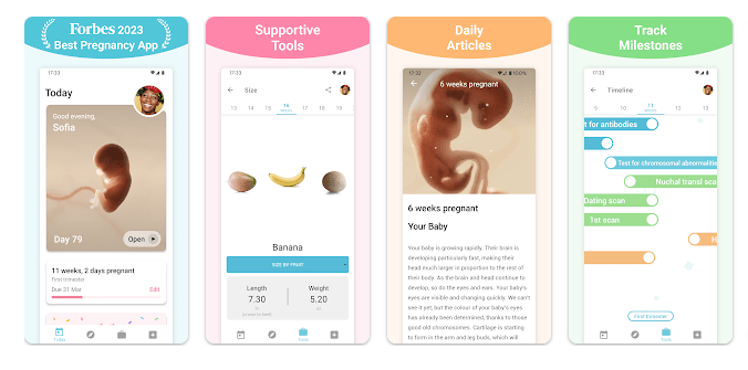 Pregnancy + | Tracker App