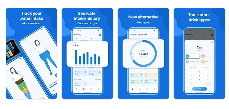 Water Tracker: WaterMinder app