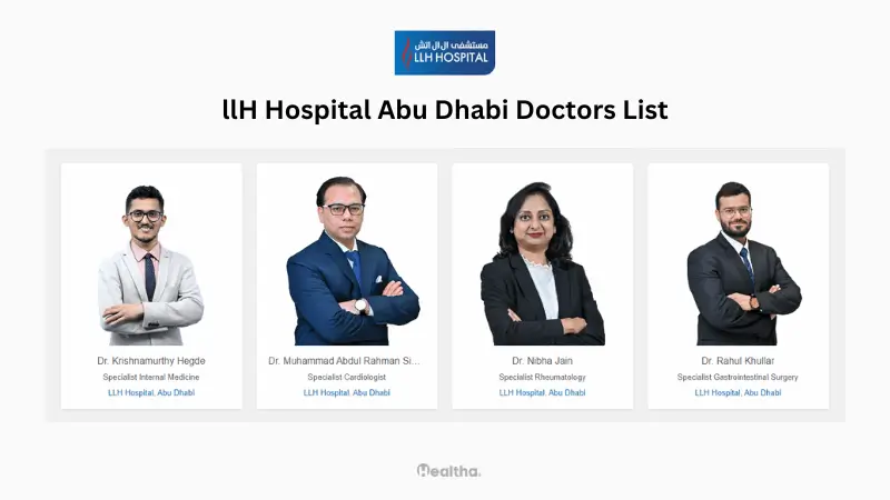 LLH Hospital Abu Dhabi doctors