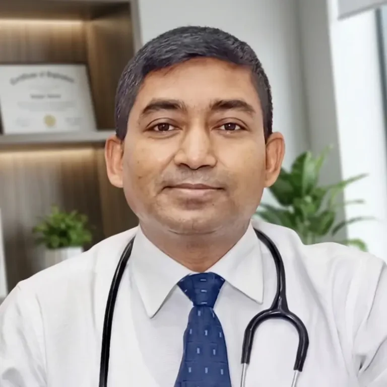 Brig. Gen. Prof. Dr. Nasir Uddin Ahmed, Endocrinology, Medicine in Farmgate